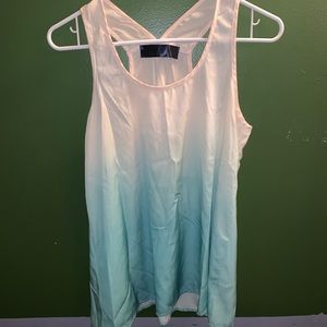 Blue Rain tank top